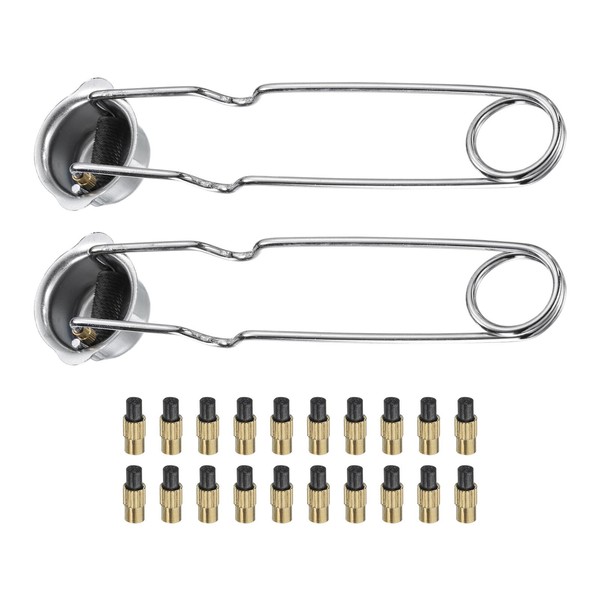 sourcing map 22pcs Welding Cutting Gun Tool Kit Includes Round