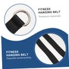 GRIRIW 3Pcs Multi Functional Gymnastic Ring Belt Durable Hanging Straps