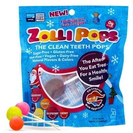 Zollipops - Holiday Variety Pack - Clean Teeth Lollipops, 3.1 Oz