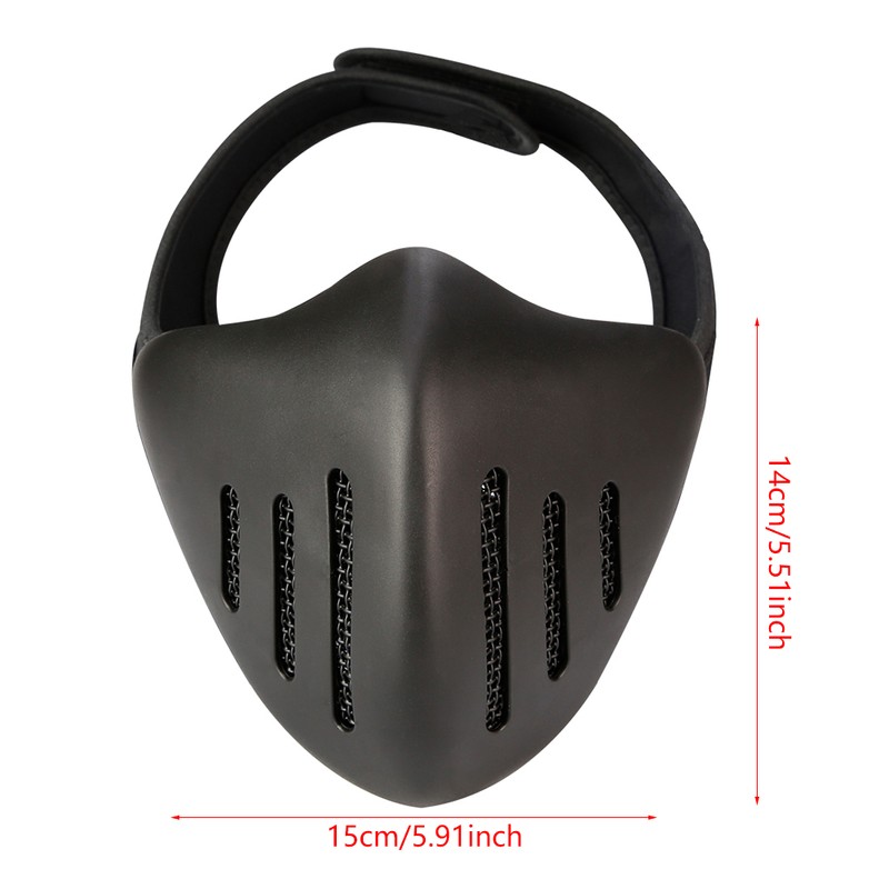 TPU Outdoor Tactics Face Shield Protection Equipment for Field Shooting