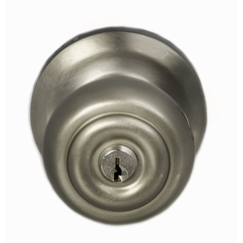 Yale YH Collection Oxford Knob in Satin Nickel - Entry