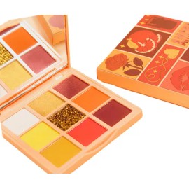 Paleta 9 Tonos Sombra Amore Kara Beauty Hipoalergénica Colores