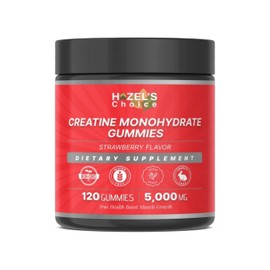 HAZEL'S Choice Creatine Monohydrate Gummies ((Pack of 1), Strawberry)
