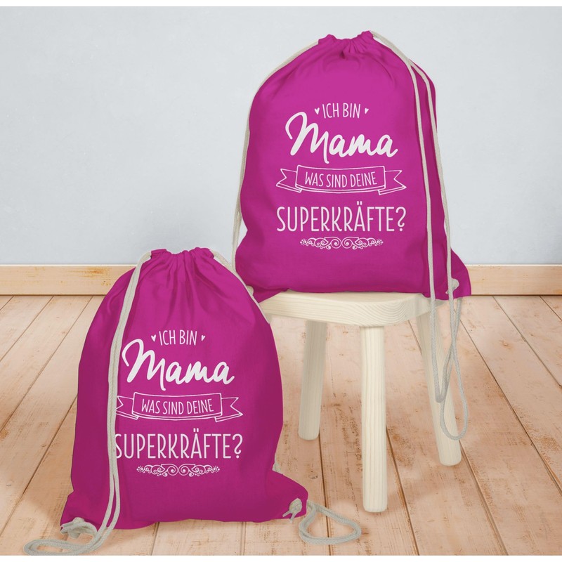 Mother's Day, I'm Mama, what are your superpowers, gym bag.