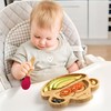 Teeny Weany® Baby Plate | Toddler Plates | Bamboo Plate