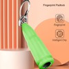 Fingerprint Padlock Water Resistant Anti Cut Keyless Mini Biometric Luggage