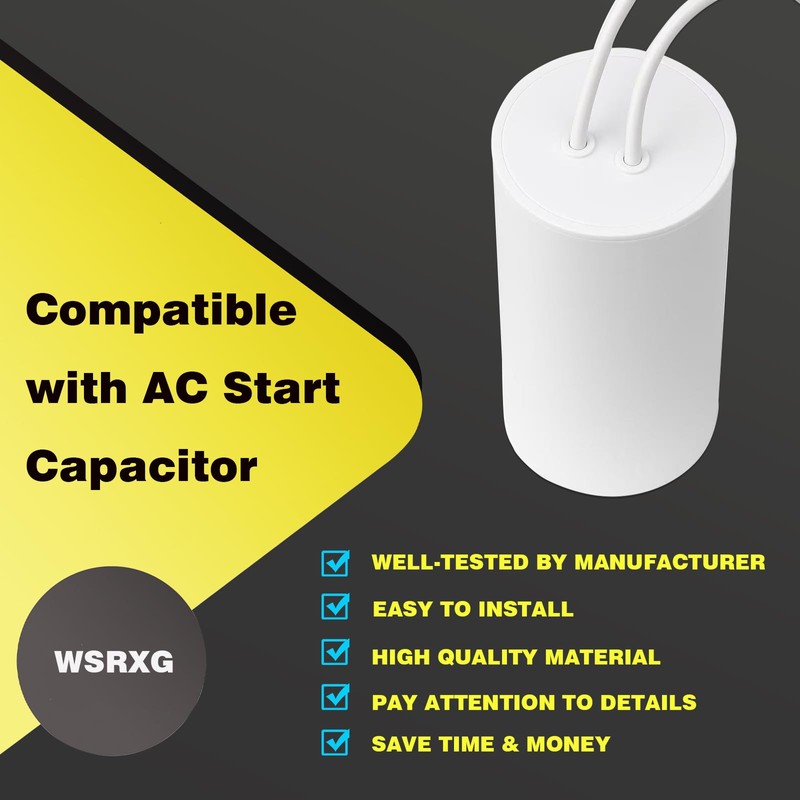 WSRXG FA7147-5 FA7147 FA7175 Motor Capacitor Replacement for Rotary Global
