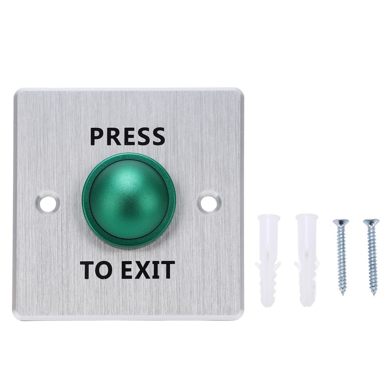 Sonew Push to Exit Button, Stainless Steel Waterproof 12?24V Push
