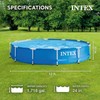 Intex 28210EH Above Ground Swimming Pool (Pump Not Included) -