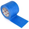 BOMEI PACK Wide Blue Painters Tape 4 Inches x 60