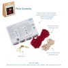 Trimits Make Your Own Macramé Decoration Kit, Christmas Stockings