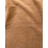 Solid Golden Brown Sherpa Fleece Fabric by The Yard