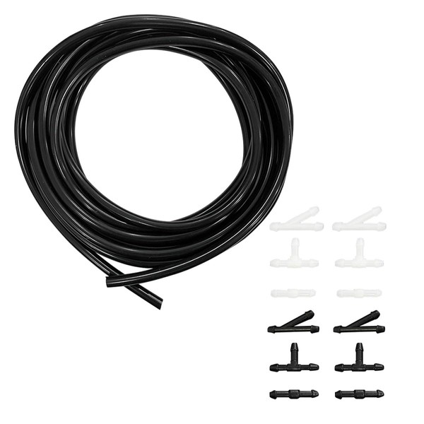 Car Windshield Washer Rubber Hose Kit, 3.9 Meter Windshield Washer
