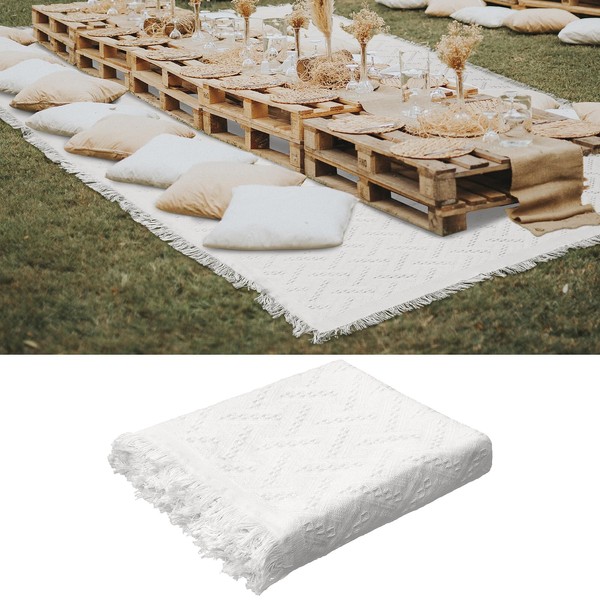 Hahafelt 91"x 71" Extra Large Outdoor Picnic Blanket Oversize Beach