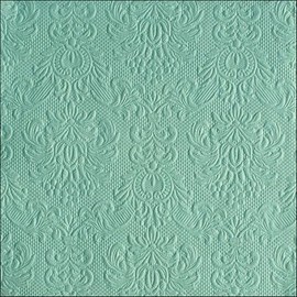 Ambient NAPKINS LUNCH / Party 33x33cm Elegance Pale Aqua - Wedding - Christening - Embossed/Embossed - Ideal as Present