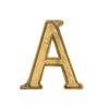 KOTARBAU® Letter A Made of Brass 10 cm for Houses,