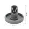 Buachois 4Pcs Dishwasher Wheels Replacement Kit,Dishwasher Wheels Lower Rack Universal