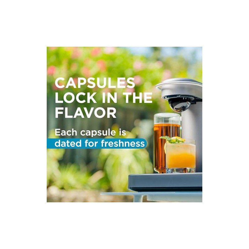 Bartesian 24-Pack Lemon Drop Variety Pack Capsules for Cocktail Machine