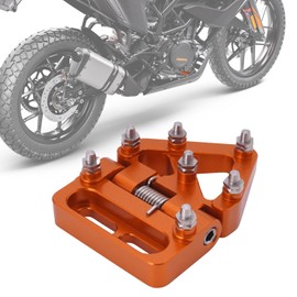 BIUGERCN Motorcycle Folding Brake Pedal Tip CNC for 690 Enduro R/SMC R,390 790 890 950 990 1050 1090 1190 1290 Adventure R/S/T Orange
