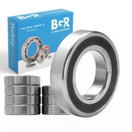 BGR 10 pcs R8 2RS ABEC-3  High Quality Rubber Sealed Bearing,  1/2x1-1/8"x5/1