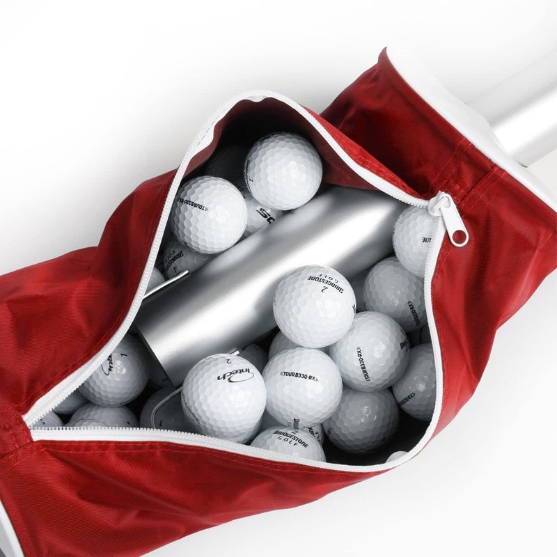 Orlimar Golf Ball Shag Bag with Aluminum Handle And Frame,