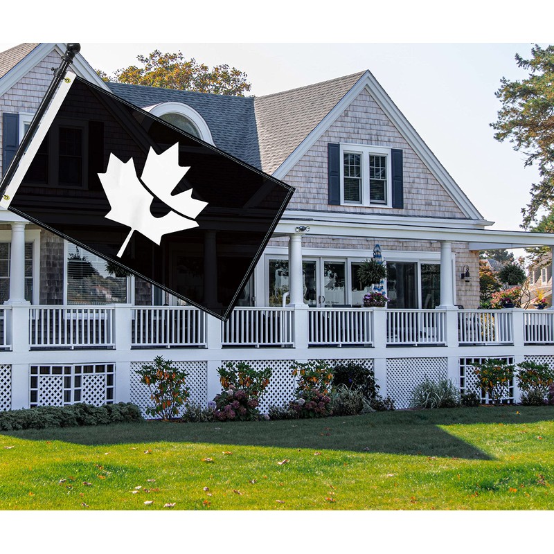 3×5 FT Canada Pirate Flag, Large 100D Canadian Maple Jolly