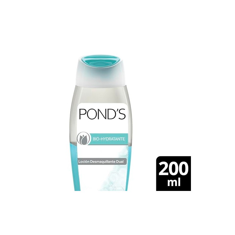 Loción Desmaquillante Dual Pond's Bio-Hydratante 200 ml