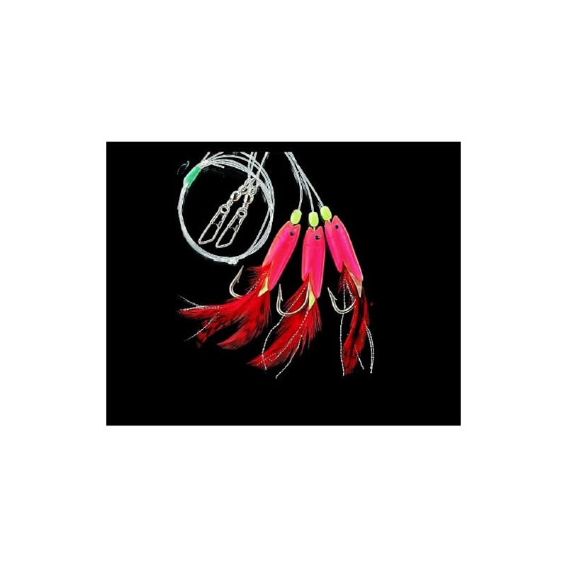 Set of 2 cod rigs, pilk leader by Jenzi, 3