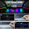 Ambient Lighting Car led Lights Interior, 43.3'' USB Powered Acrylic