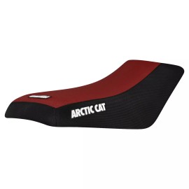 Enjoy Mfg Arctic Cat 250 300 400 454 500 4x4 2x4 Seat Cover BLACK side - MAROON top #277