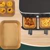 RUIFEN 200 Sheets Air Fryer Baking Sheets, 8.7 x 5.6