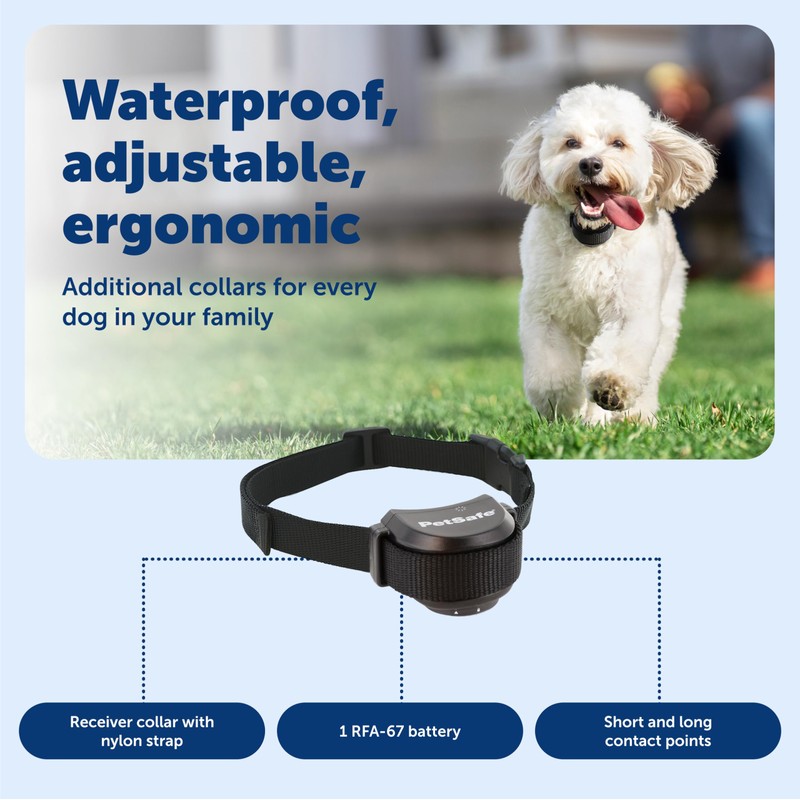 PetSafe Stay & Play Wireless Fence Replaceable Battery Receiver Collar