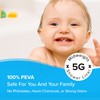 SlipX Solutions Protected Shower Curtain Liner, 5G Thicker Liner, 70"x72",