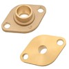 HYDRO MASTER Solid Brass Flange Kit with Gaskets, 3/4" Sweat,