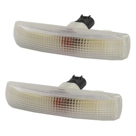 Side Marker Turn Signal Fender Light Lamp 1 Pair Left And Right Fit For Land Rover LR4 LR2 LR3 Range Sport LR007954 Clear Side Marker Repeater Light