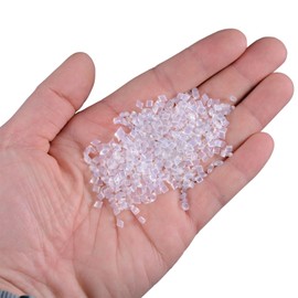 100 g Hair Extensions Keratin Granules, Keratin Granules, Transparent Accessories for Hair Extensions, Keratin Glue Pellet Granules Pearl Hot for Rebonding Extensions