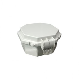 CCTV Waterproof Octagonal Box 120x70mm, Latching Type Enclosure Box 2ea