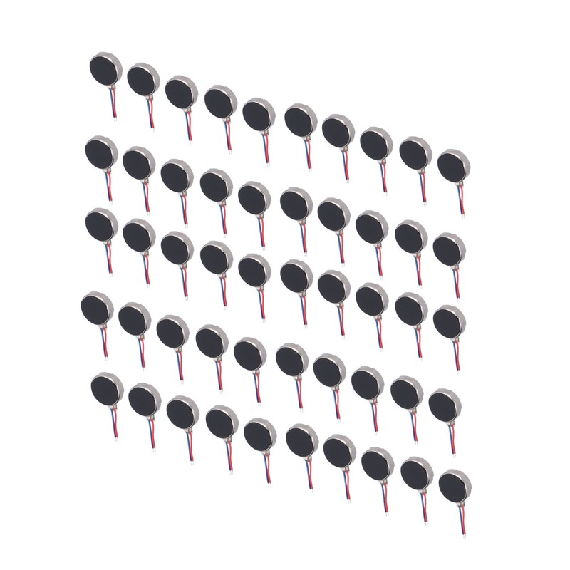 50Pcs Mini Vibration Motors DC 3V 10x2.7mm Anti Interference Small