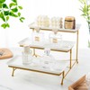IKULE 3 Tier Serving Tray Set Porcelain Tiered Serving Platters