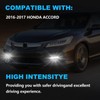 OKSIWA LED Fog Light for 2016 2017 Honda Accord Sedan