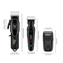 Razors Professional USB Charging Hair Clipper and Shaver Set,Small Machine Easy to use,Sharp Trim,Suitable for Home or Outdoor use