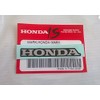 Honda 'Mark 60mm Sticker Decal SILVER/BLACK 100% GENUINE