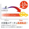 Elecom MF-DRU3032GBKR USB Memory, 32 GB, USB 3.2 (Gen1), Cap