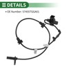 Motoforti ABS Wheel Speed Sensor ABS Sensor Anti-lock Braking System