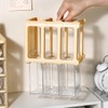 Verve Jelly Mini Storage Tower 4 Tier Plastic Storage Box