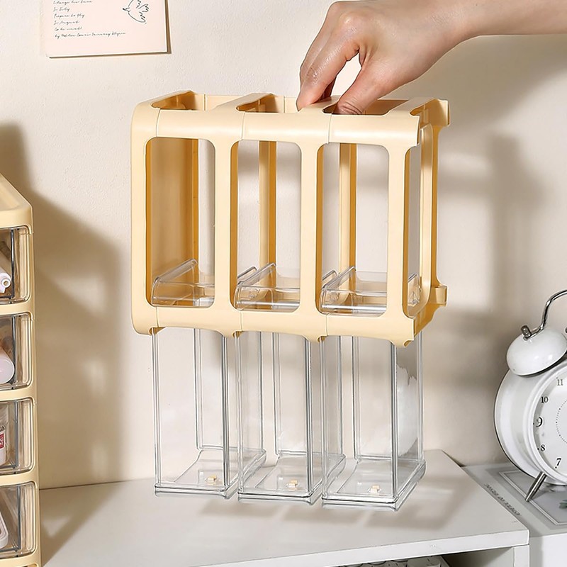 Verve Jelly Mini Storage Tower 4 Tier Plastic Storage Box