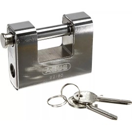 ABUS 92/80 All Weather Solid Brass with Steel Jacket Monoblock