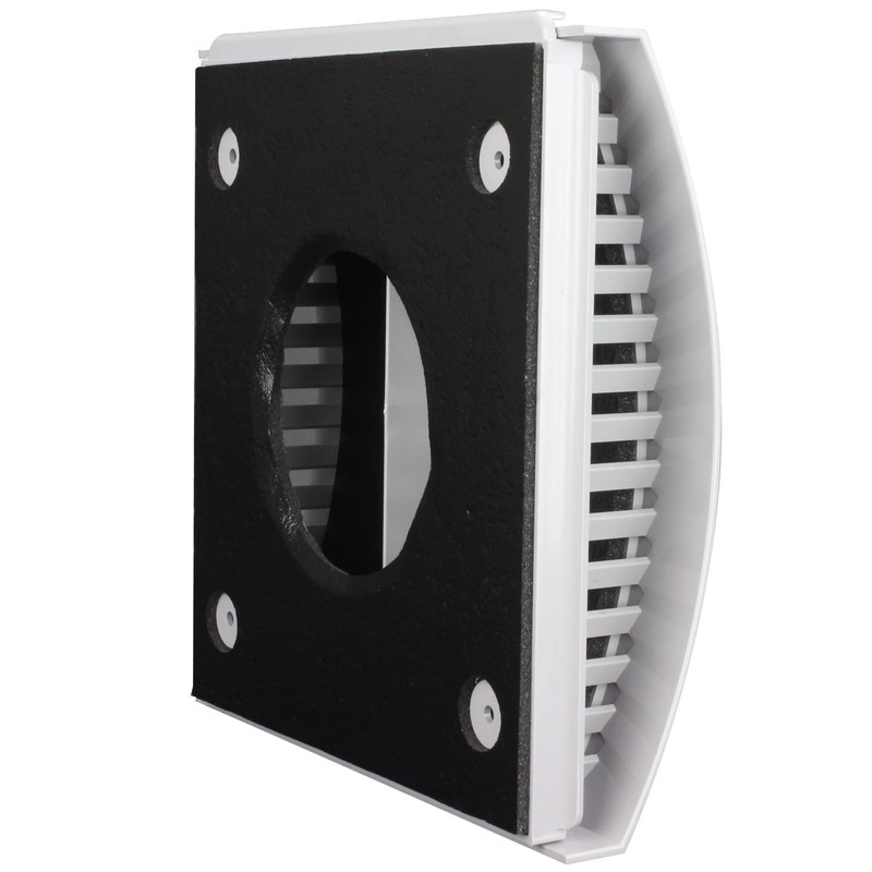 VENTS 100 mm Grey Tumble Dryer Air Vent Cover External