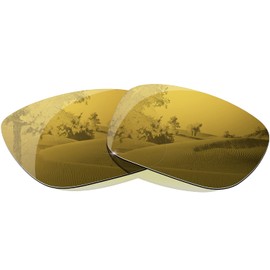 Oak&ban Polarized Replacement Lenses for Oakley Holbrook Sunglasses-Multi Options (Flash Bronze)