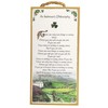 Irishman's Philosophy - Irish Saying - 5x10 Inch Hanging Wooden